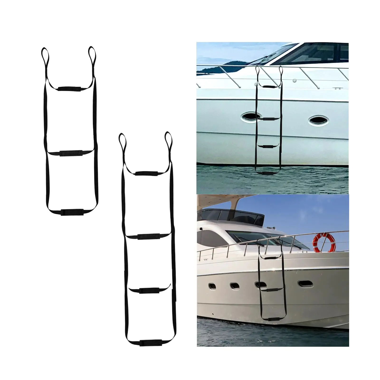 

Веревочная лестница для лодки, помощь для скалолазания, нейлоновая тесьма, многофункциональные аксессуары, портативные для активного отдыха, прочные