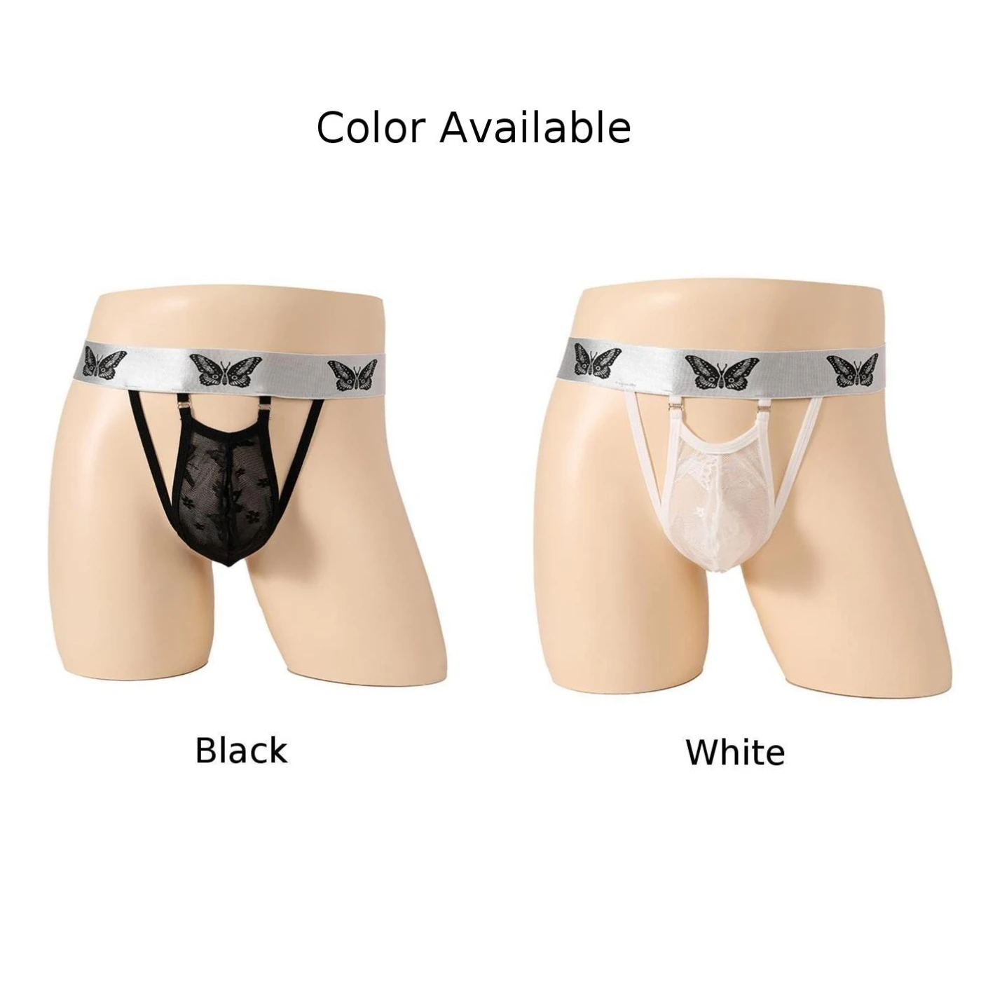 Sexy Men Bikini Hombre Lingerie Mesh Briefs Hollow Out G-string Underwear T-back Bugle Pouch Thong Male Soft Underpants Panties