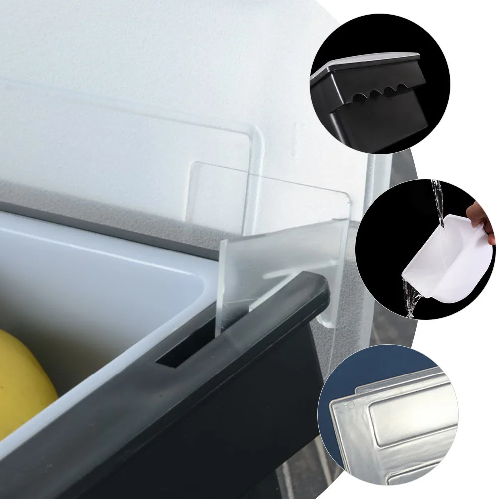 

Compartment Seasoning Box Plastic Serving Container For Party Snack Fruit Candy Organizer Bar Condiment Holder