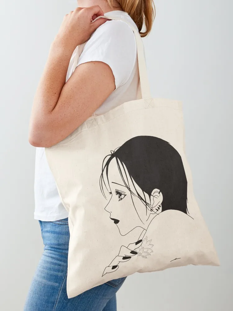 Nana Anime Einkaufstasche Einkaufstasche Männer große Taschen für Frauen Taschen für Frauen Einkaufstasche Frauen Leinwand Tasche