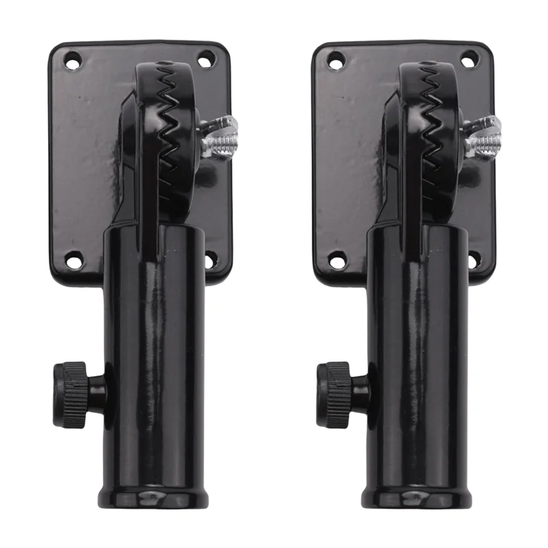 CMHI-2 In 1 Multifunctional Adjustable Flagpole Bracket Heavy Duty Aluminum All Weather Flag Holder Wind Resistant