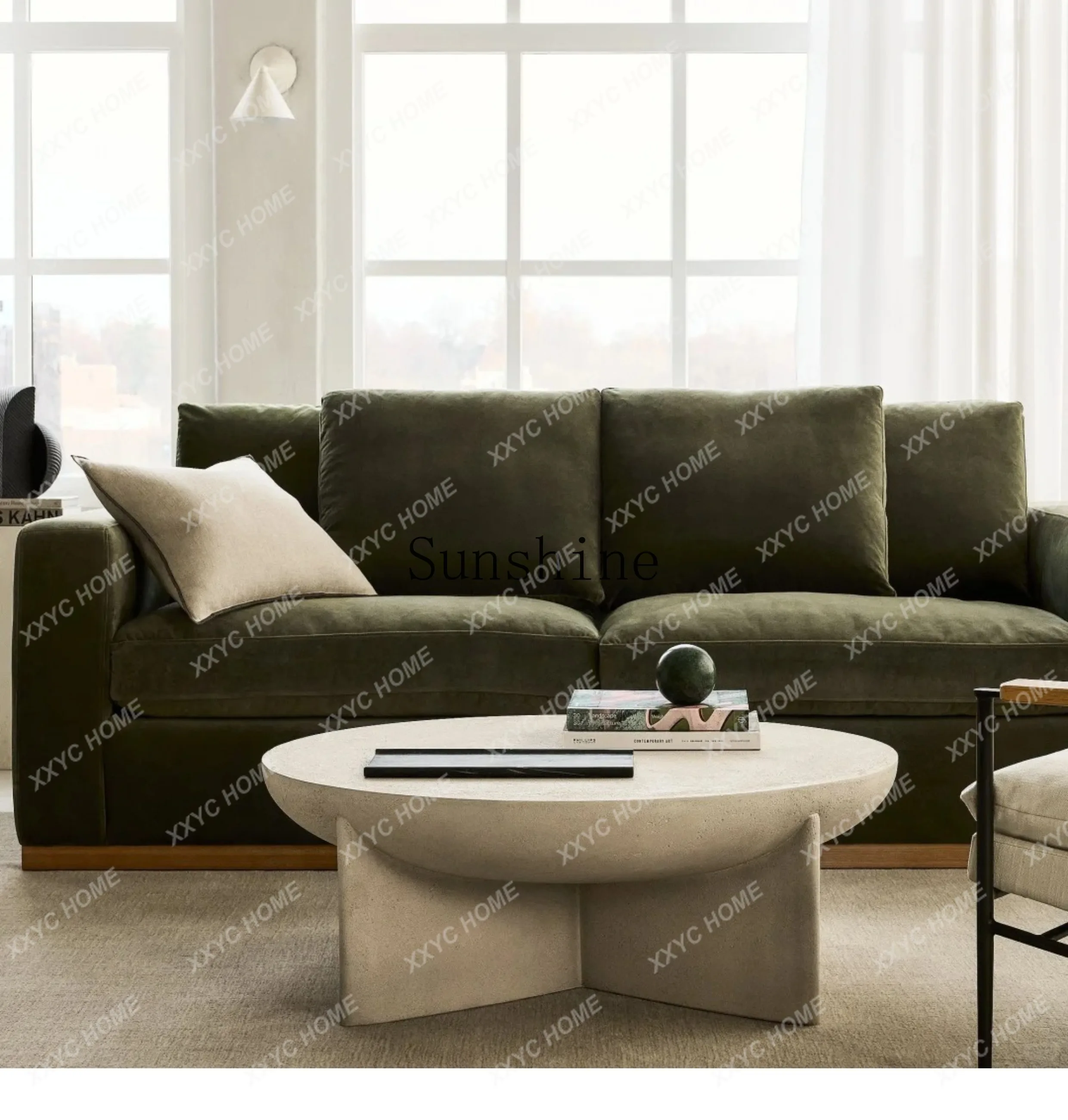 Wind Cement Wind Creative Simple Casual Coffee Tea Table Combination
