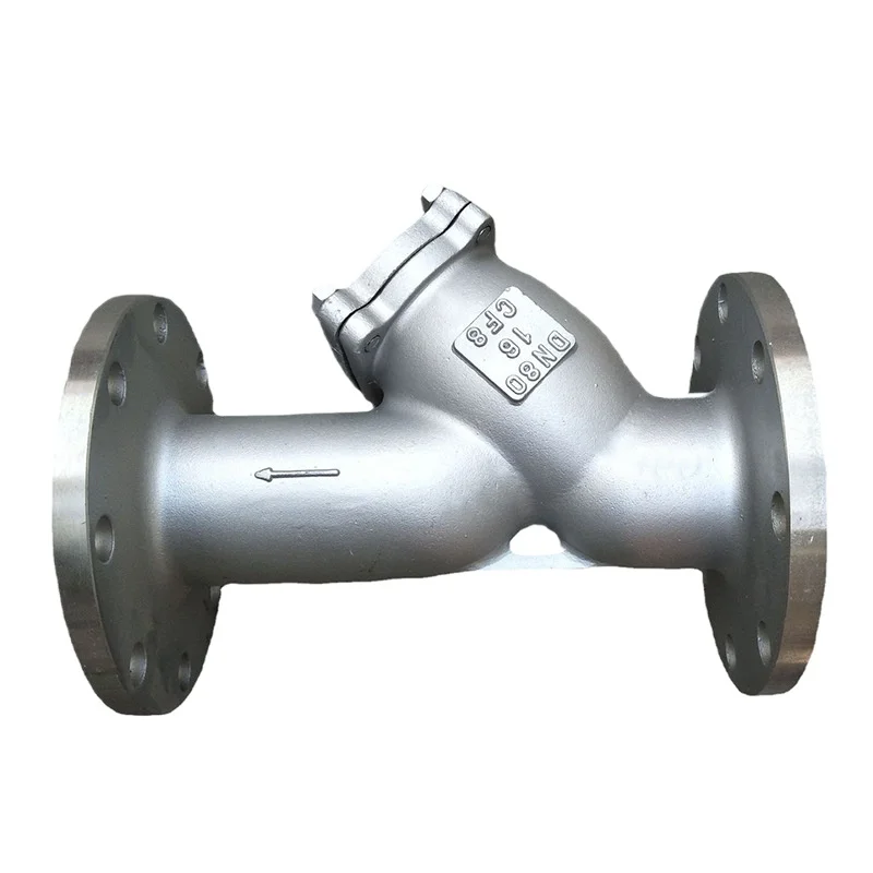 

1 set of multifunctional CF8M stainless steel 316L filter Y-type GL41W-16RL/25RL acid corrosion resistant filter cleaning valve