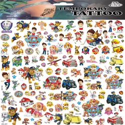 2022 Original Paw Patrol Toys Tattoo Sticker Pat Patrouille Puppy Anime Stickers Kids Toys for Children Boys Girls Birthday Gift