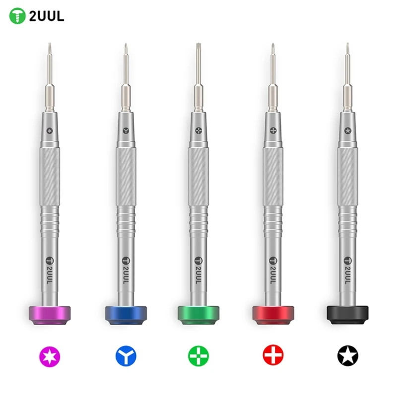 2UUL Repair Bolt Driver for IPhone Android Mobile Phone Main Board LCD Screen Dismantling Combat Screwdriver Set Tools