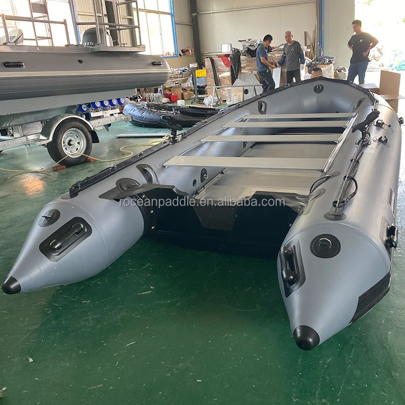 11.8FT 3.6 متر 1.2 مللي متر نفخ سرعة كاياك الرياضة يخت سبيكة قيعان خارجي الاعتداء قارب رشاقته بولي كلوريد الفينيل Transom العطاء الإنقاذ