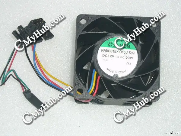 For SUNON PF60381BX-Q10U-S99 DC12V 30.00W 6038 6CM 60mm 60x60x38mm 8Pin Cooling Fan PF60381BX-Q10U-S99