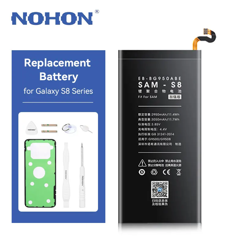 

NOHON EB-BG950ABA EB-BG955ABE Battery for Samsung Galaxy S8 S8 Plus Battery Replacement for Samsung Galaxy S8 S8+