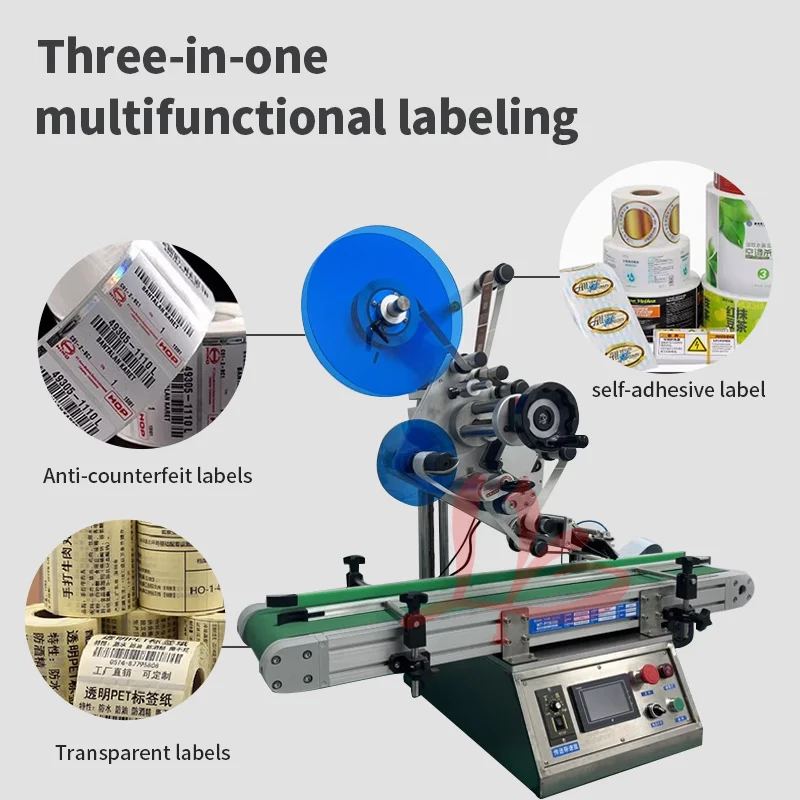 Printable Anti-counterfeit Labels Marking Machine Automatic Self-adhesive Labeling Machine For Carton Food Printing Labels