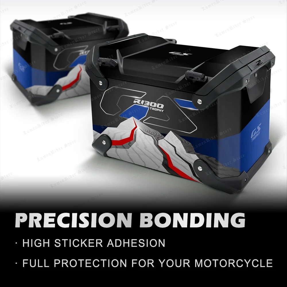 For BMW R 1300 GS ADV R1300GS 2025 Motorcycle Vario Case Sticker Side Boxes Panniers Luggage Protection Decals