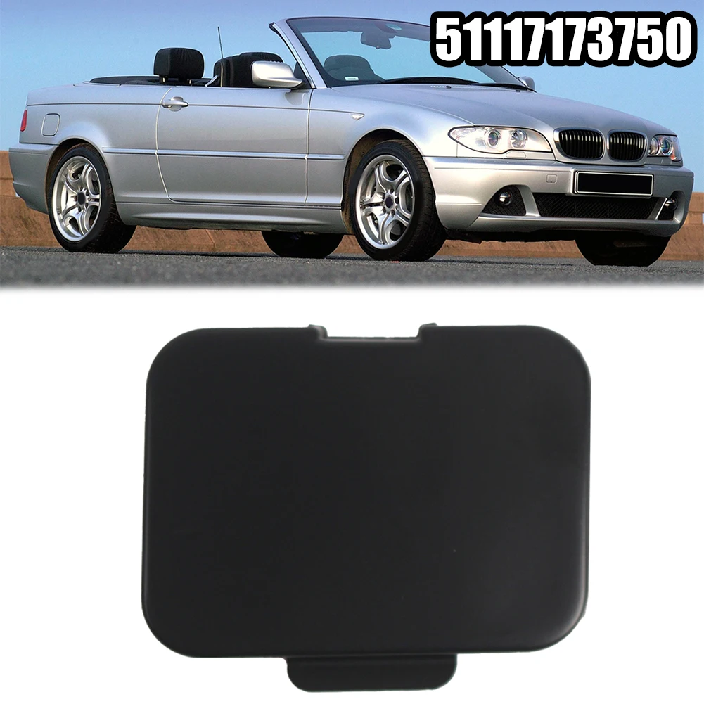 Car Front Bumper Tow Hook Cover Cap Housing Lid Case NEW 51117173750 For BMW E46 3-Series 1998-2006 Automotive Accessories