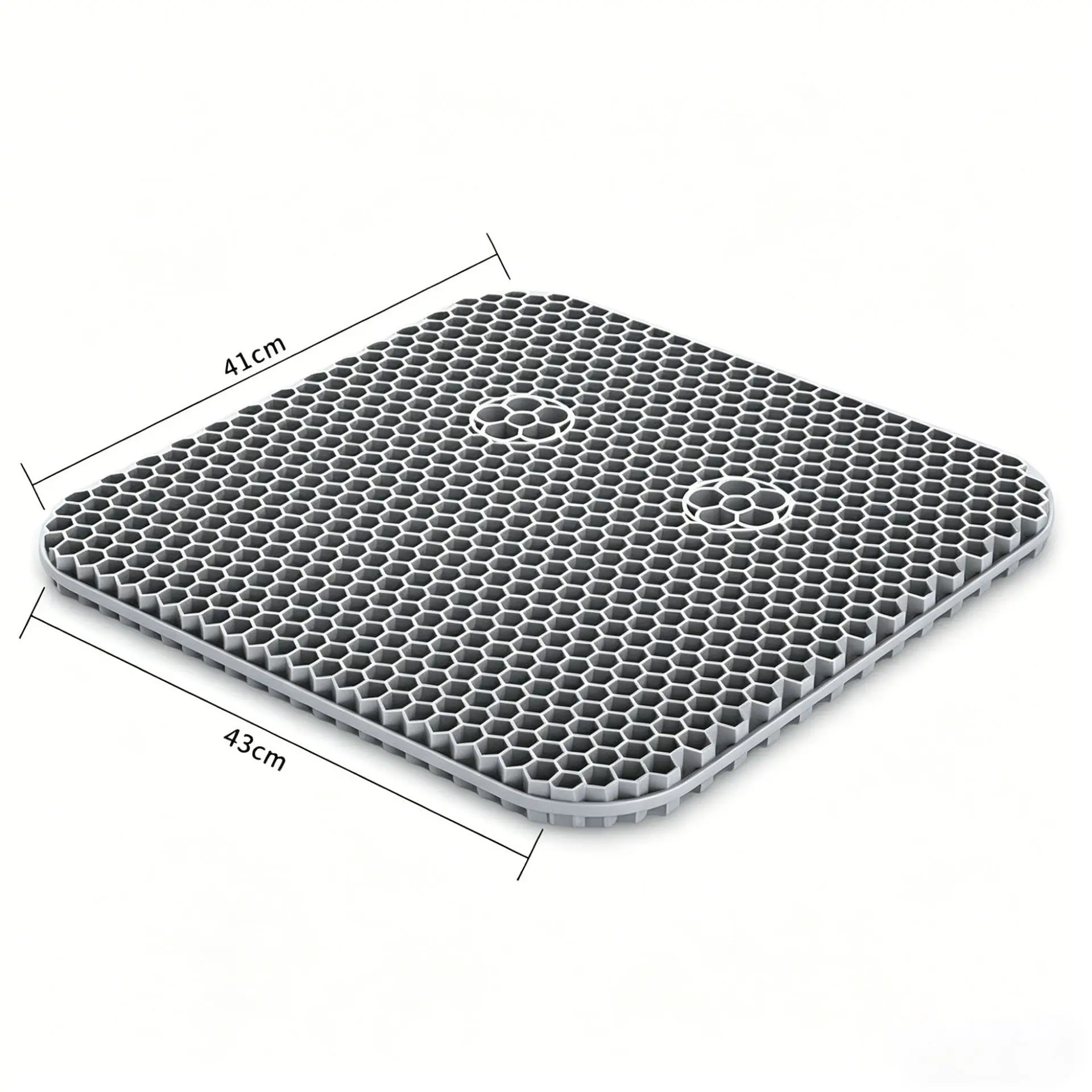 Honeycomb Gel Cushion Breathable Summer Seat Pad For Long Sitting Thickened Relief Butt Cushion For Cars Auto Interior Supplies view 5