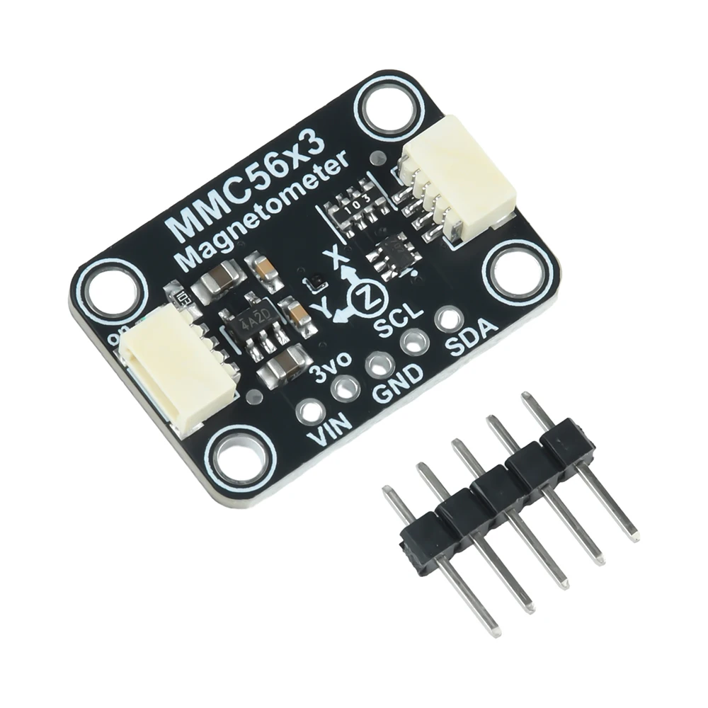 Kép 5: MMC5603 three-axis magnetometer Modul vel Családfa qt/qwiic felület 20bit felbontású számára Családfa qt/qwiic detekci