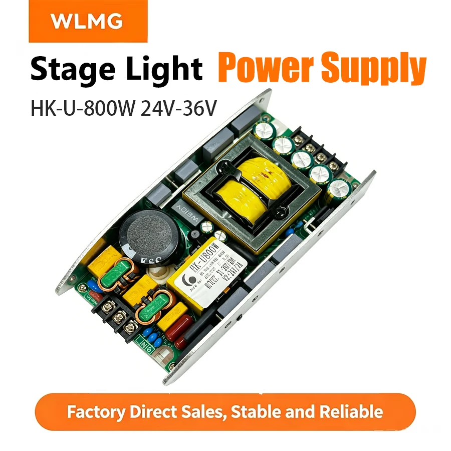 HK-U800W Power Supply Board for Beam Spot Moving Head Lighting Switch Power Modular Kit