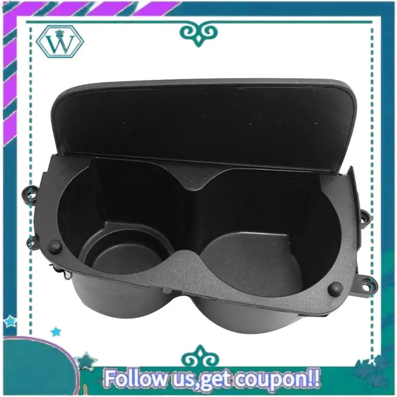 

AA92-Car Center Console Water Cup Holder Cover 84651-3C100 For Hyundai Sonata 2001-2004 Storage Box Drink Holder 846513C100AX Pa