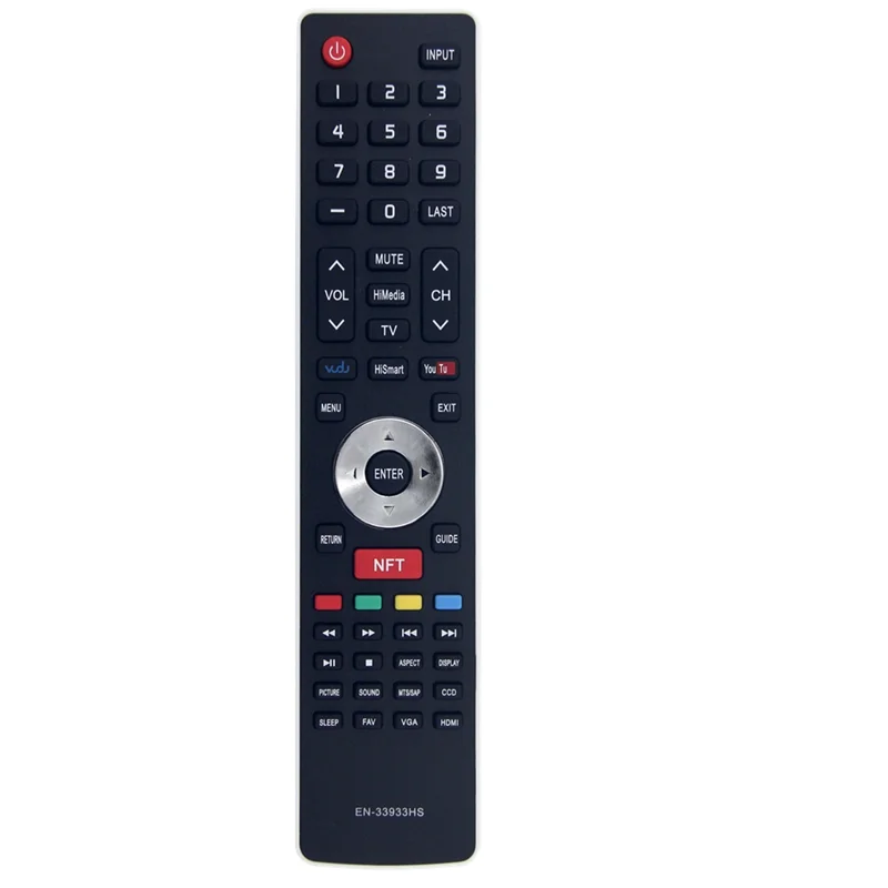 【Exclusive-Deal!】EN-33933HS Smart 4K UHD LCD TV Remote Control Replacement For Hisense EN-33933HS