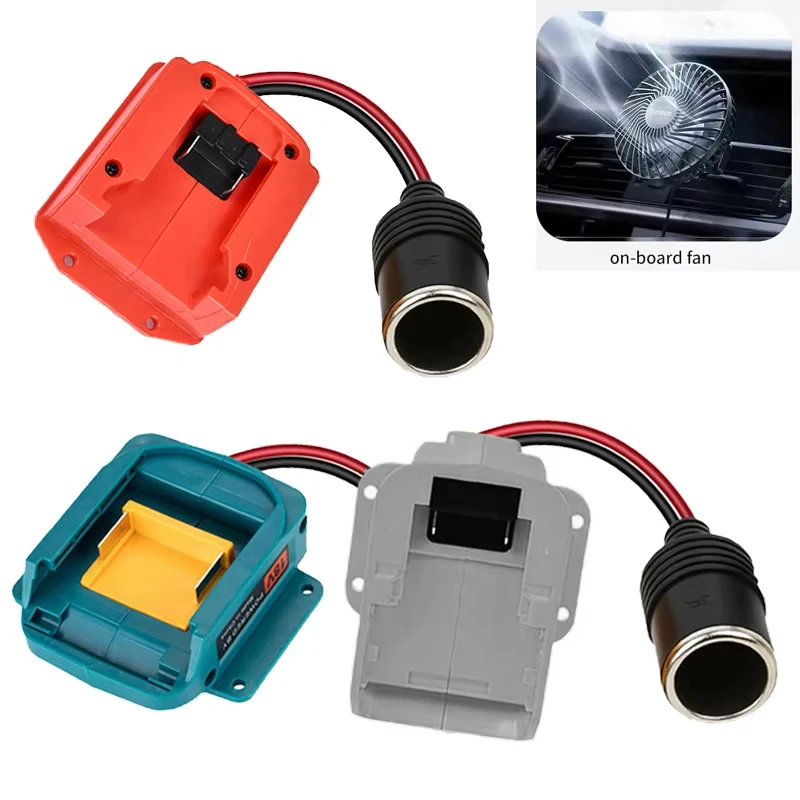 

DC 18-20V Step Down Power Adapter with Cigarette Lighter Interface ForMakita/Dewalt/Milwaukee18V Battery Converter for RCCar DIY