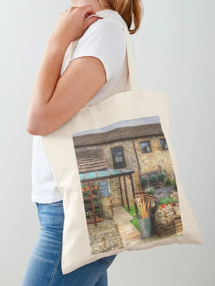 Davids Shop In Emmerdale Tote Bag bags woman 2025 shopper bags tote bag canvas custom fabric bag