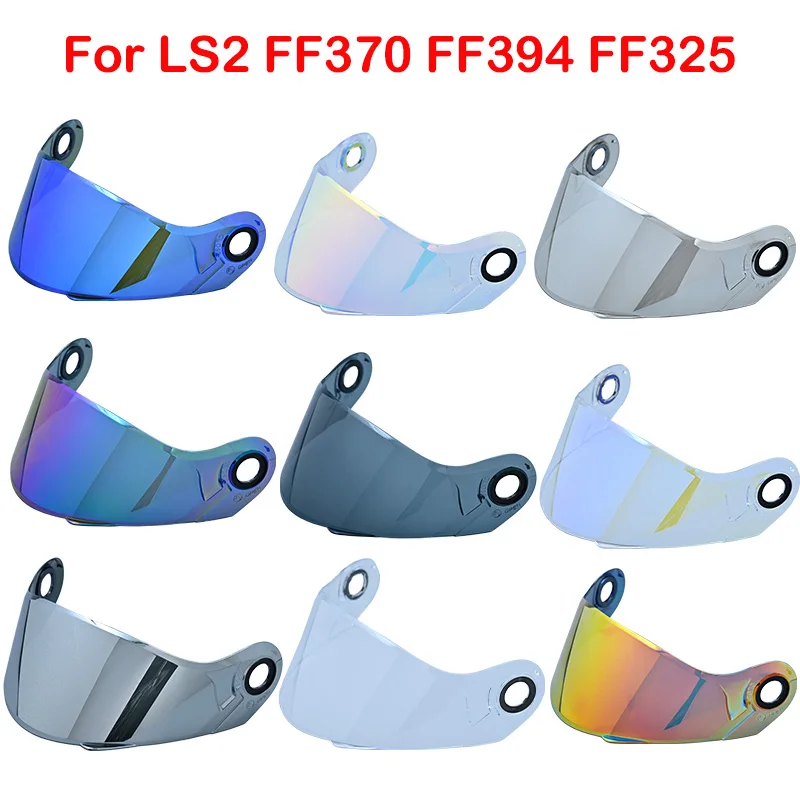 Helmet Shield for LS2 FF370 FF394 FF325 Model 8color Available Separate Helmet Visor Replacement Helmet Windshield