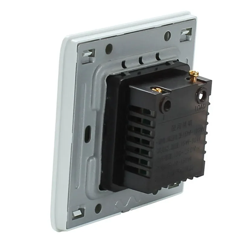 Imagem -05 - Interruptor Dimmer de Luz Controlador de Brilho Ajustável Luz Luminosidade Painel de Interruptor de Parede ac 110250v Suporte Droshipping