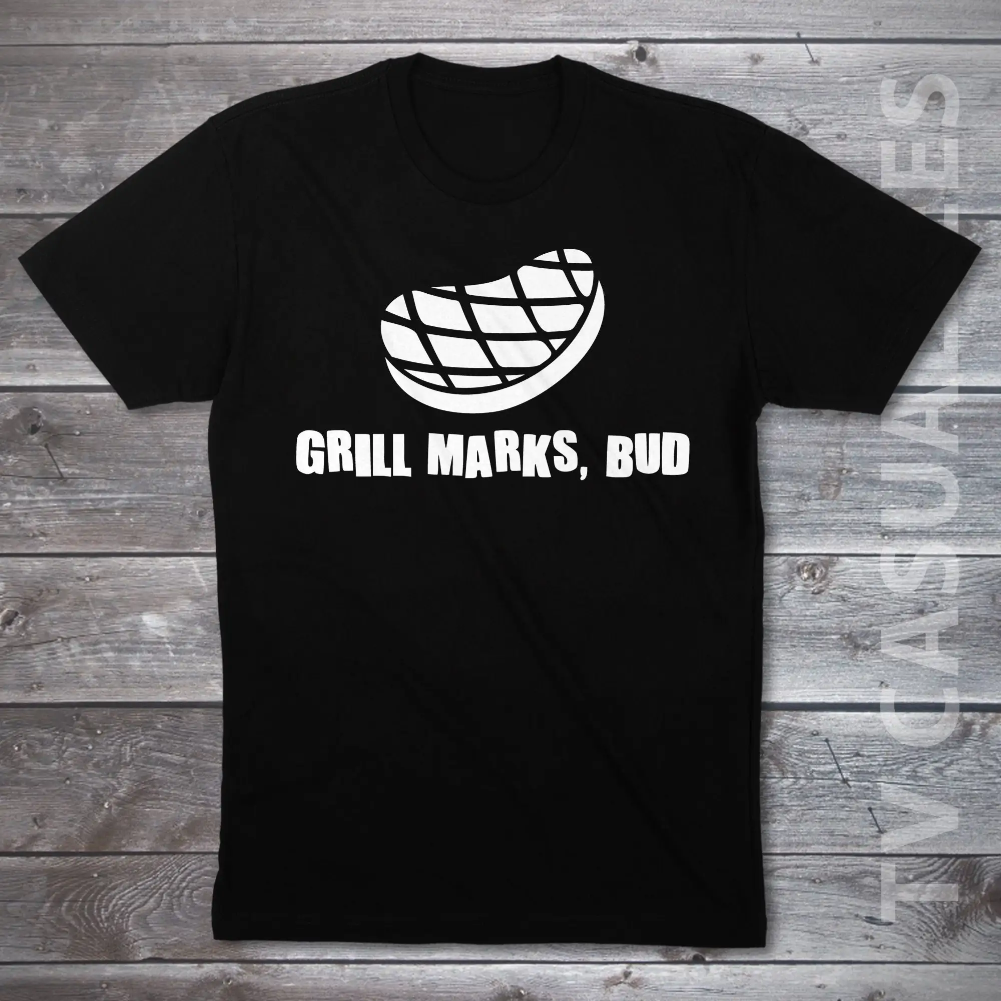 Grill Marks Bud Mens T Shirt Or Funny Pop Culture