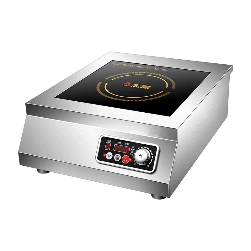 Commercial Induction Cooker 5000W Flat Concave High-power Electric Cooker Hotel Commercial Electromagnetic Cooker  new