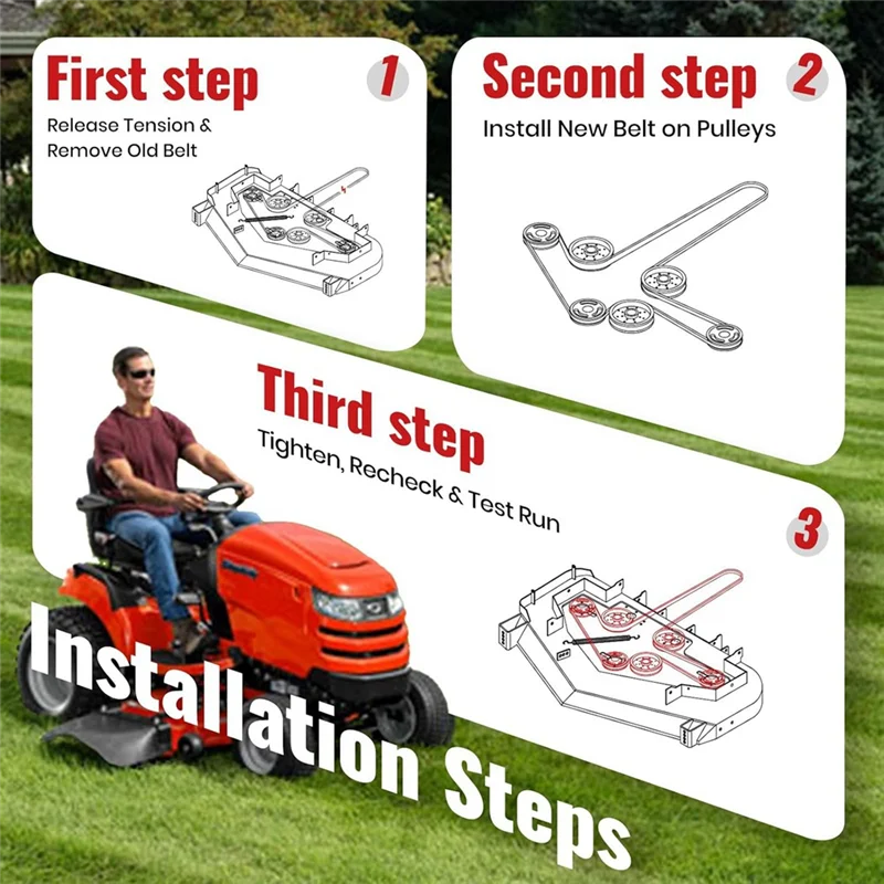 HHTL Hustler لأحزمة محرك Raptor SD، المحدودة، SDX - 607400 & 603907 حزام المضخة المقوى كيفلر