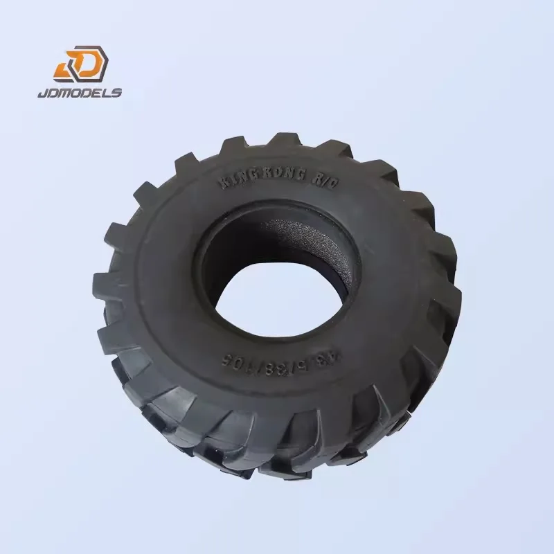 JDM Model JDM-127 Herringbone Pattern Tire Tractor Model Tire for Crawler Vehicle