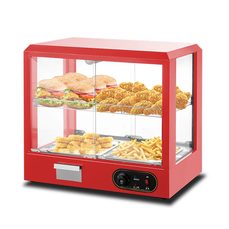 

Hot Food Warmer Display Cabinets With Heating Tube For Hotels And Restaurants