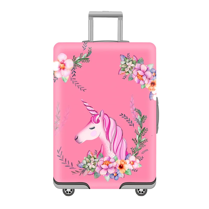 Flamingo Luggage Protection Cover Suitcase Thicken Elastic Case Covers 19-32Inch Baggage Trolley Dust Cover Travel accessories