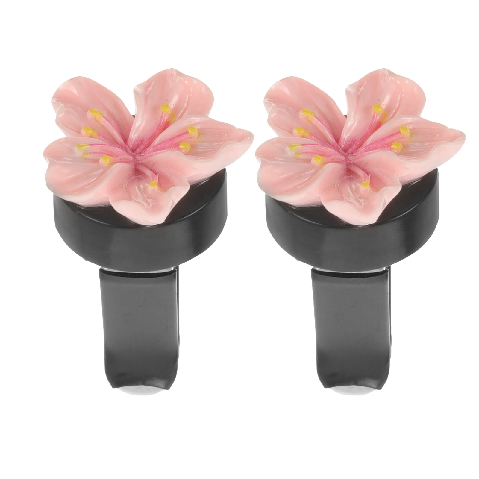 

1 Pair Flower Air Clips Air Freshener Decorative Car Outlet Clip Auto Vent Accessories Cute Car Diffuser Vent Clip