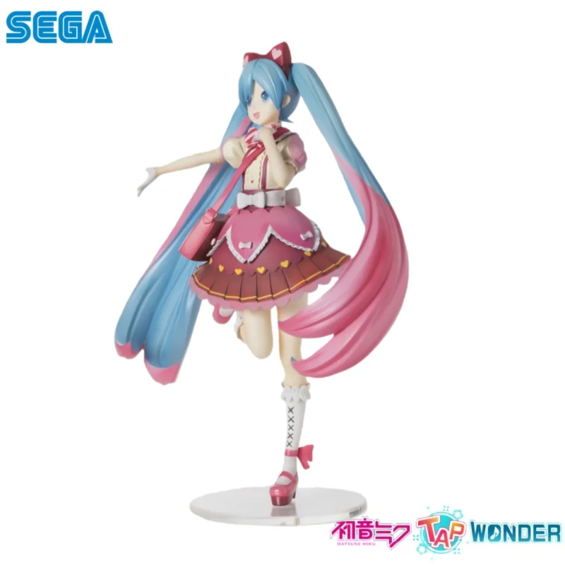 En Stock Sega Original Hatsune Miku Hatsune Miku figura de acción modelo muñeca nuevos juguetes en caja modelo garaje coleccionable