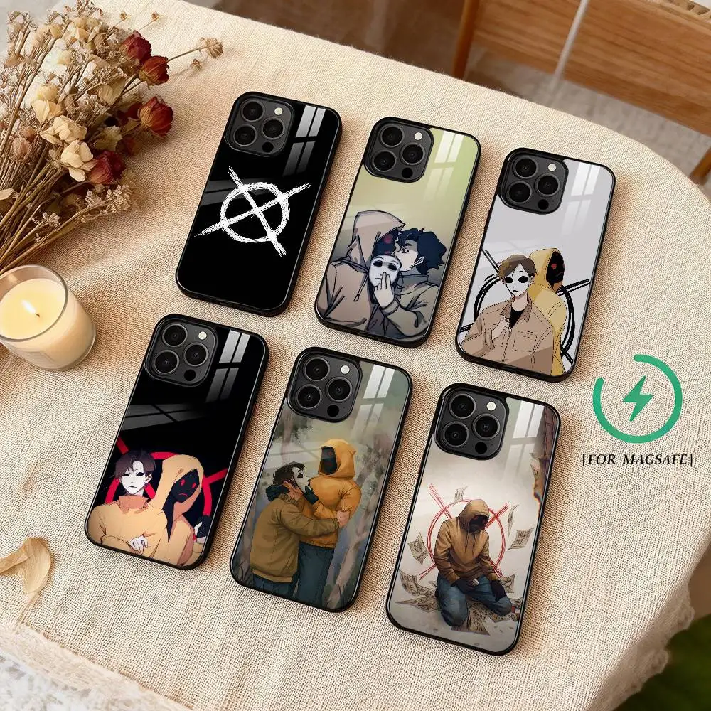 

Horror Short Film M-marble H-hornets Phone Case For iPhone 17,16,15,14,13,12,Plus,Pro,Max For Magsafe Magnetic Wireless Charge