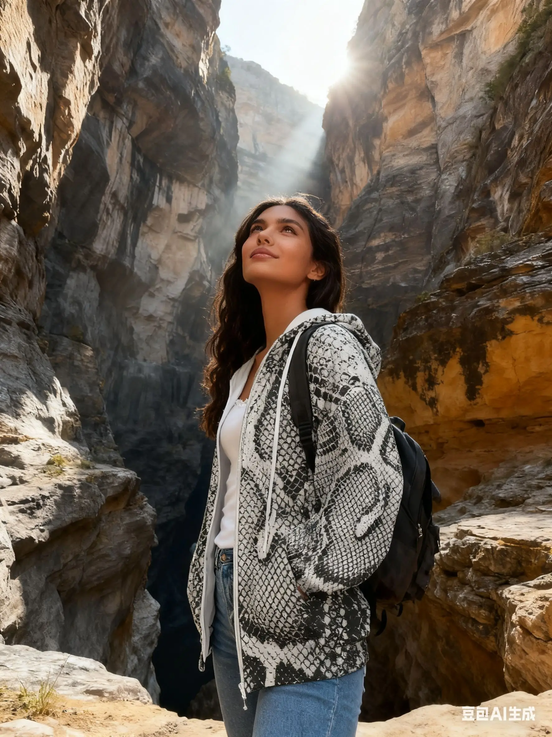 أحادية اللون الأفعى الملمس 3D مطبوعة كاملة طباعة هوديي معطف مقنع فتاة عارضة الشارع الشهير المرأة معطف الشتاء