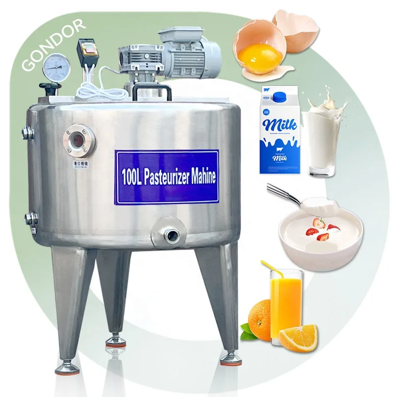 Fruit Juice Pasteurizer Mini 1000 Liter Milk Pasteurizador De Leche Small Egg Pasteurization Machine