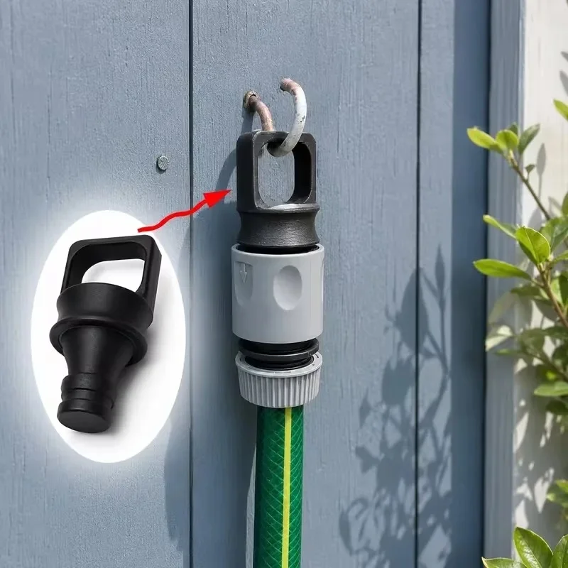 1‑Pack 3D‑Printed Garden Hose End Cap, Hook‑Style Dustproof Seal Ring, Keeps Clean for Winter Storage