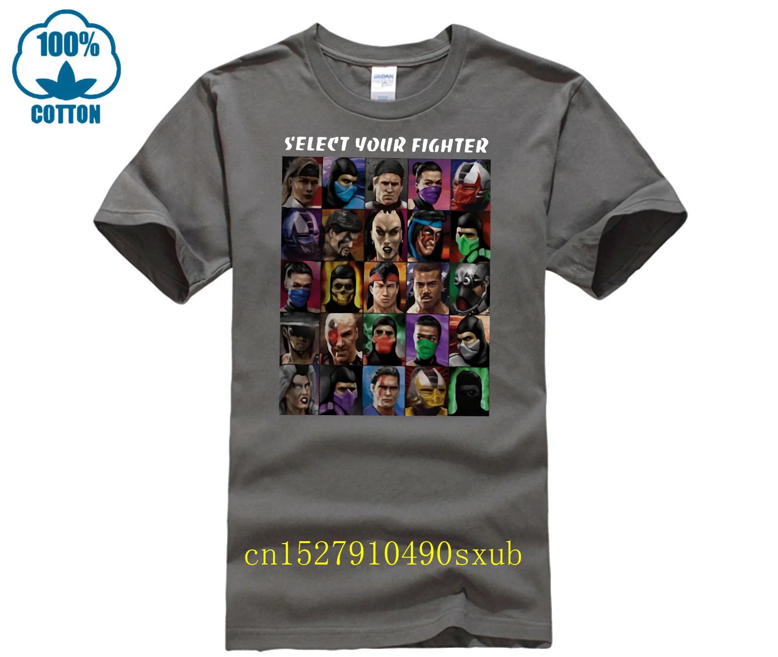 Hot man t-shirt Mortal Kombat select your fighter shirt woman shirt