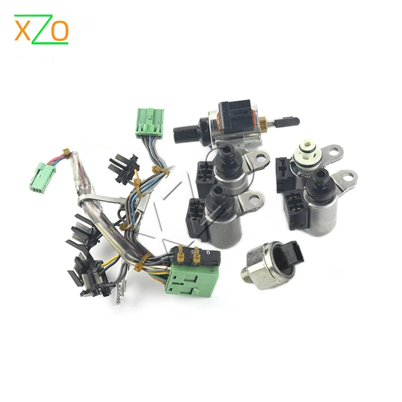 JF011E RE0F10A F1CJA CVT Transmission Solenoid Kit With Harness Pressure Sensor Stepper Motor For Nissan Altima Sentra Dodge