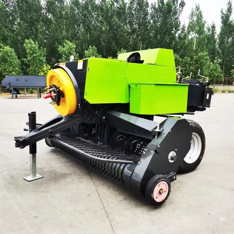 Pick-up Width 2.2 Meters Square Baler Farm Grass Baler Grass Hay Baling Straw Hay Baler