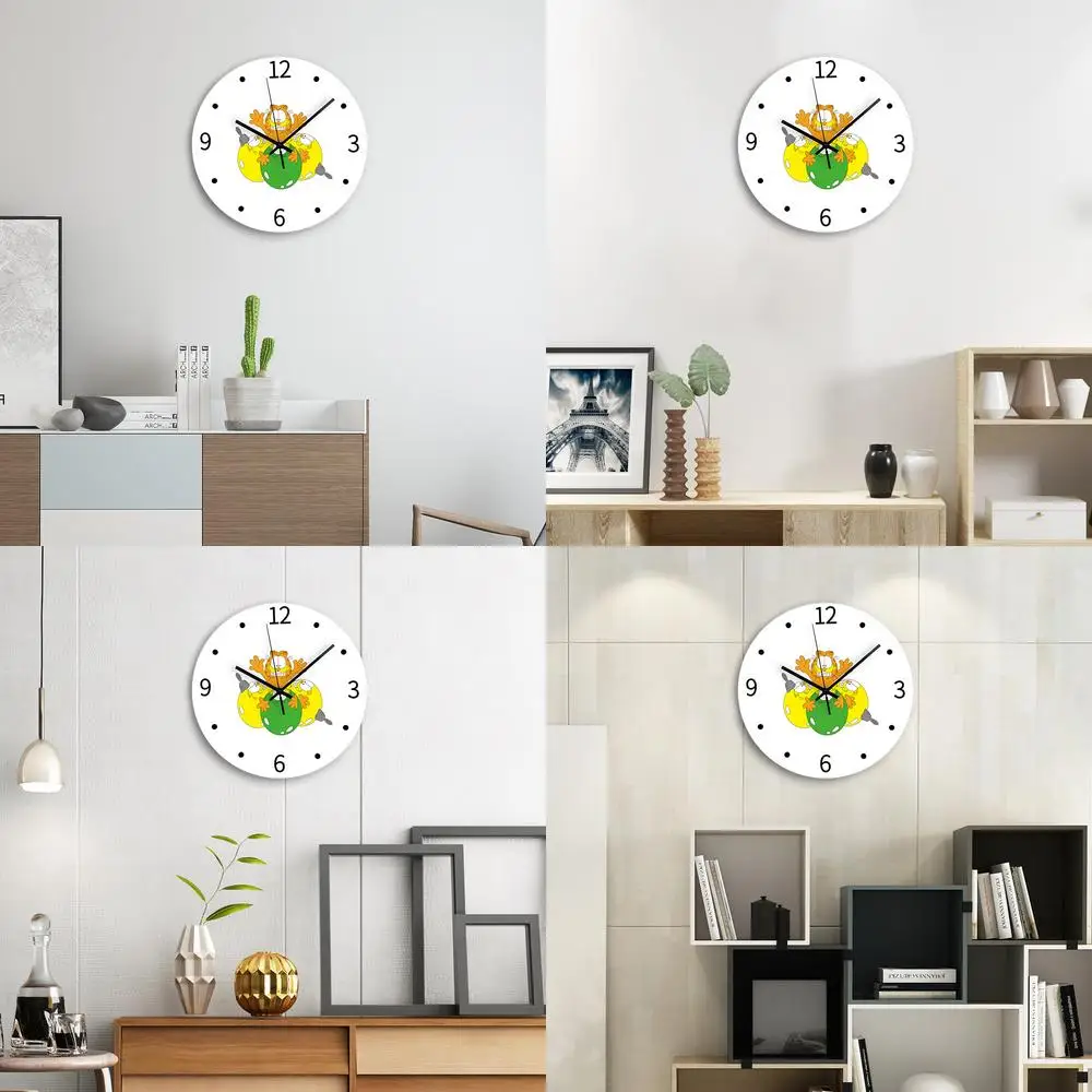 Hot Selling Naughty Garfield Wall Clock Living Room Bedroom Creative Home Silent Clock Decoration Unique