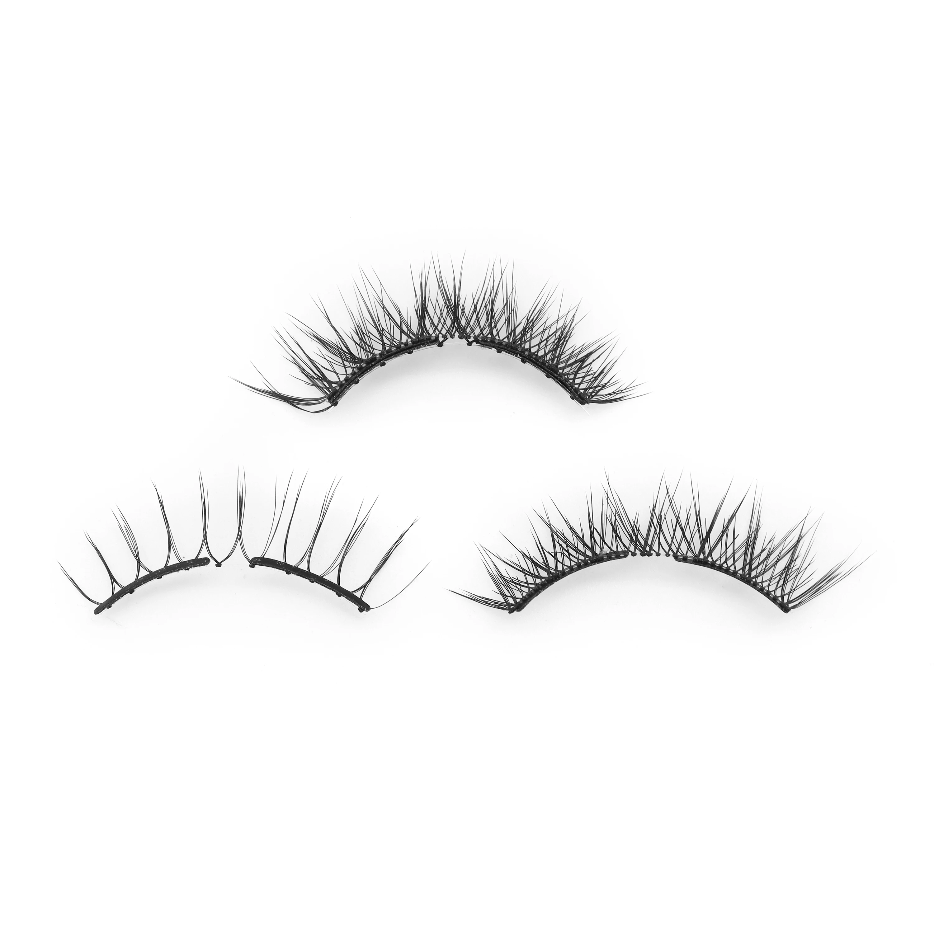 DINGSEN Weiche magnetische Wimpern mit Kleber-Set, wiederverwendbare magnetische Wimpern, Pinzetten-Set, Wimpern, handgefertigt, 3D-natürliche magnetische Pinzette – Detail 21