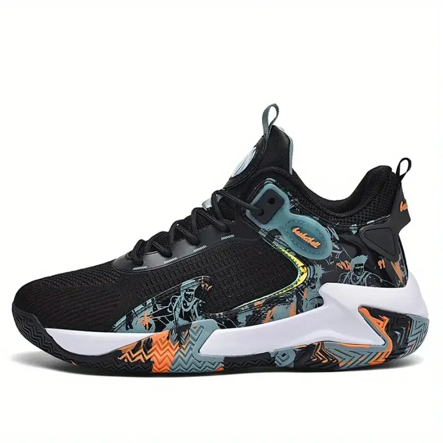 

Men' s Shoes Fashion Sneakers Breathable Running Shoes Mens Arch Support Basketball Shoes Non Slip Sport Shoes