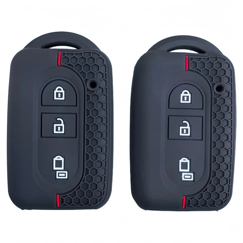 غطاء حافظة مفاتيح من السيليكون لنيسان قاشقاي ميكرا جوك X-Trail نافارا ملاحظة تيدا بدون مفتاح فوب شل الجلد كيرينغ حامل حامي