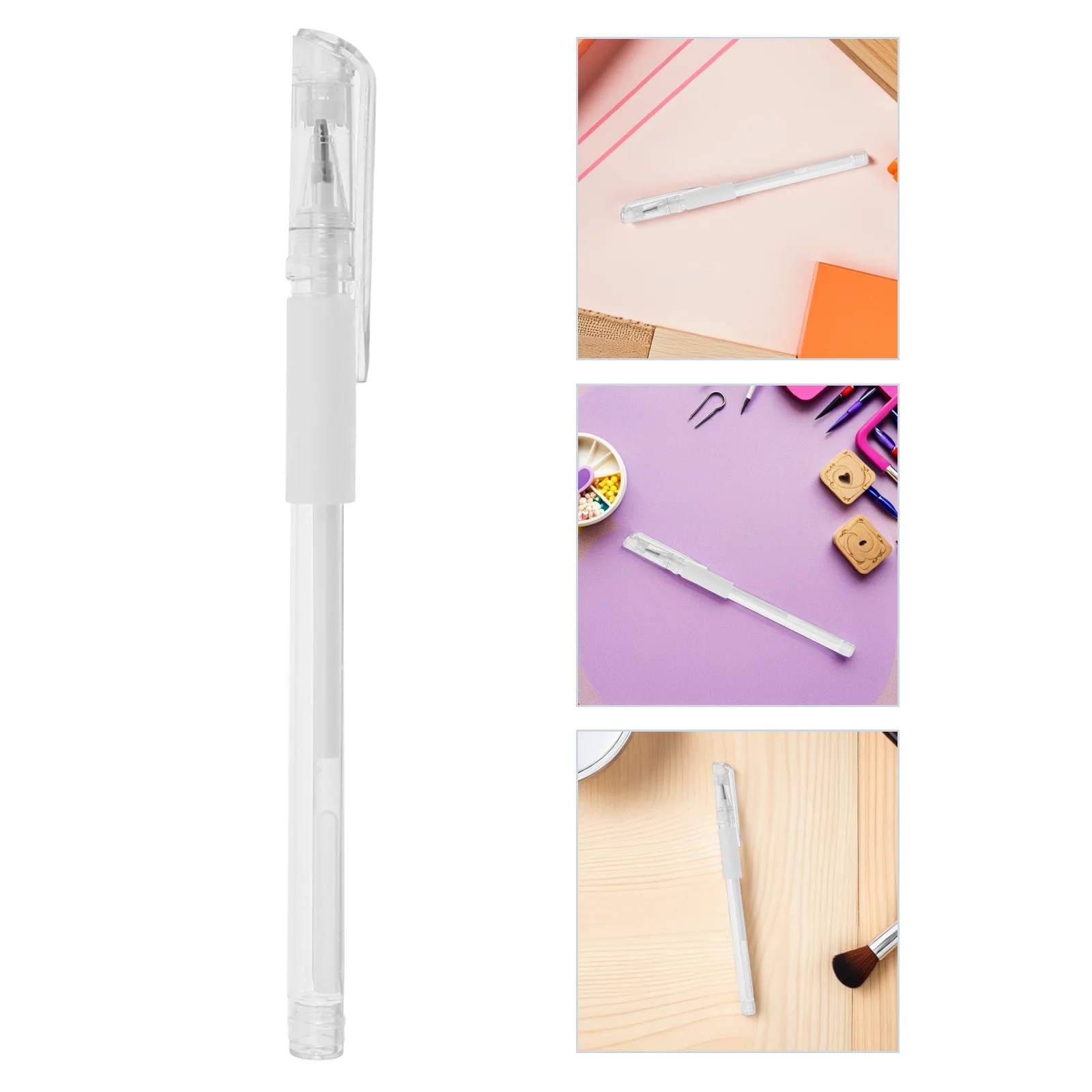 

2Pcs Eyebrow Marker Pen Microblading Tattoo Stencil Position Mapping Tools Eyebrow Marker Positioning Pen Permanent