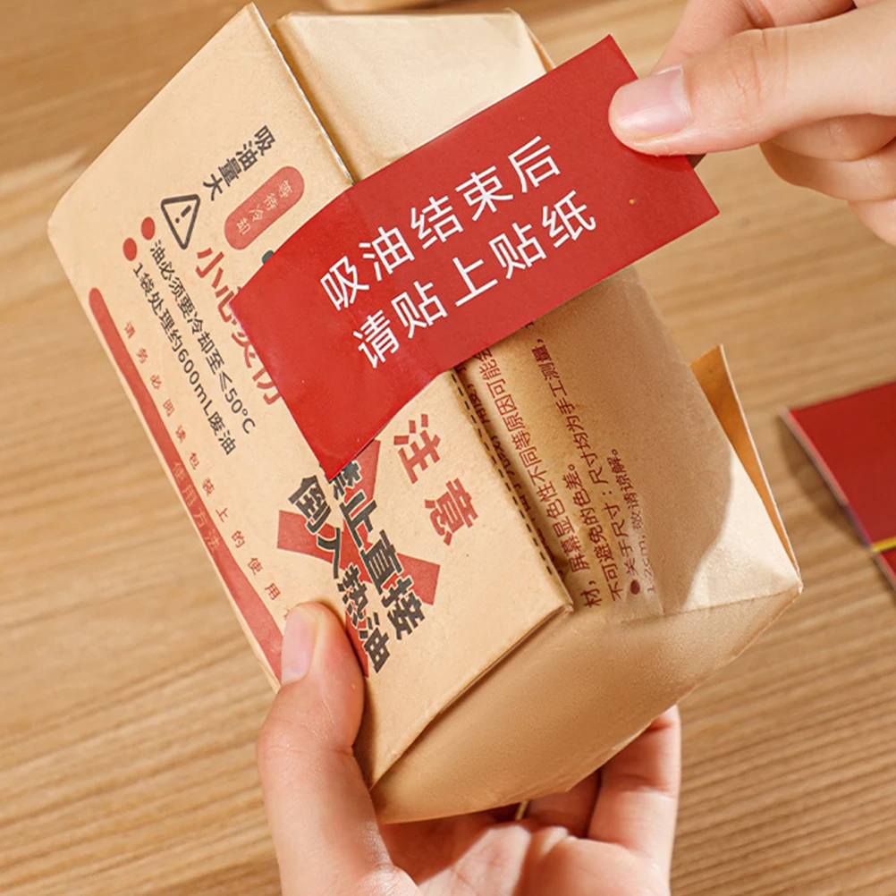 

Kitchen Waste Oil Management Household Storage Pouch Multi-Function Disposable Fat Container Oil Absorbent Cotton Grease