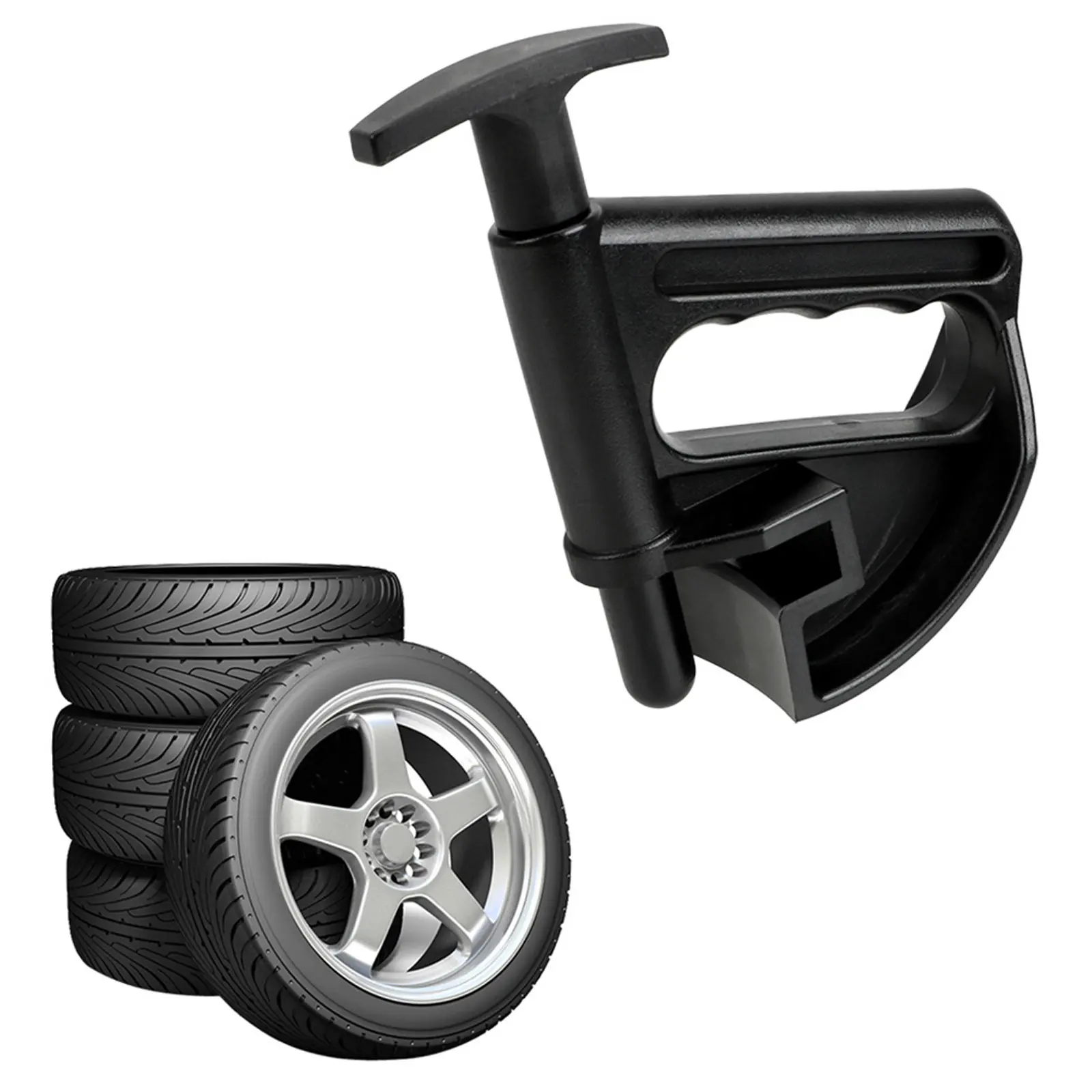 

2Pcs Auto Rim Changer Professional Tyre Pry Tool with High Strength Spring Pull Out Design for Easy Wheel Tire Removal Repair