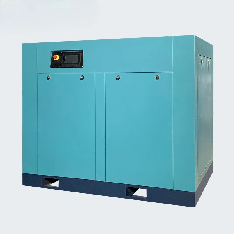 Energy-saving 100HP air compressor 8kg 12 cubic permanent magnet variable frequency screw air compressor