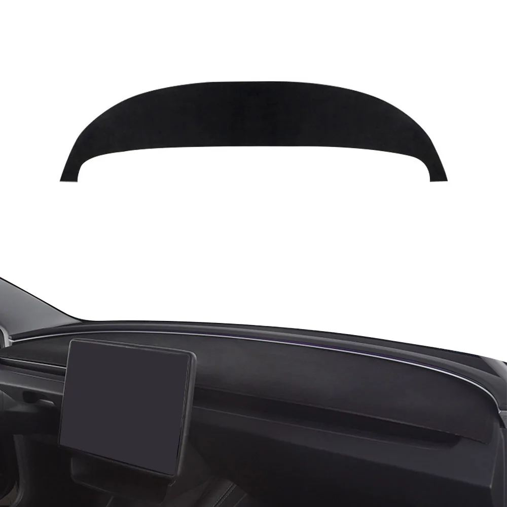 

Premium Suede Dashboard Cover Compatible with Tesla Model Y 2025, Sun Protection Dash Mat, Interior Accessories