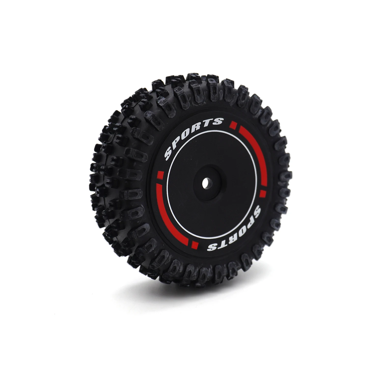 RC カー WLtoys 124010 前輪と後輪ゴムタイヤ滑り止めと耐摩耗性タイヤリモートコントロールカーアップグレードアクセサリー