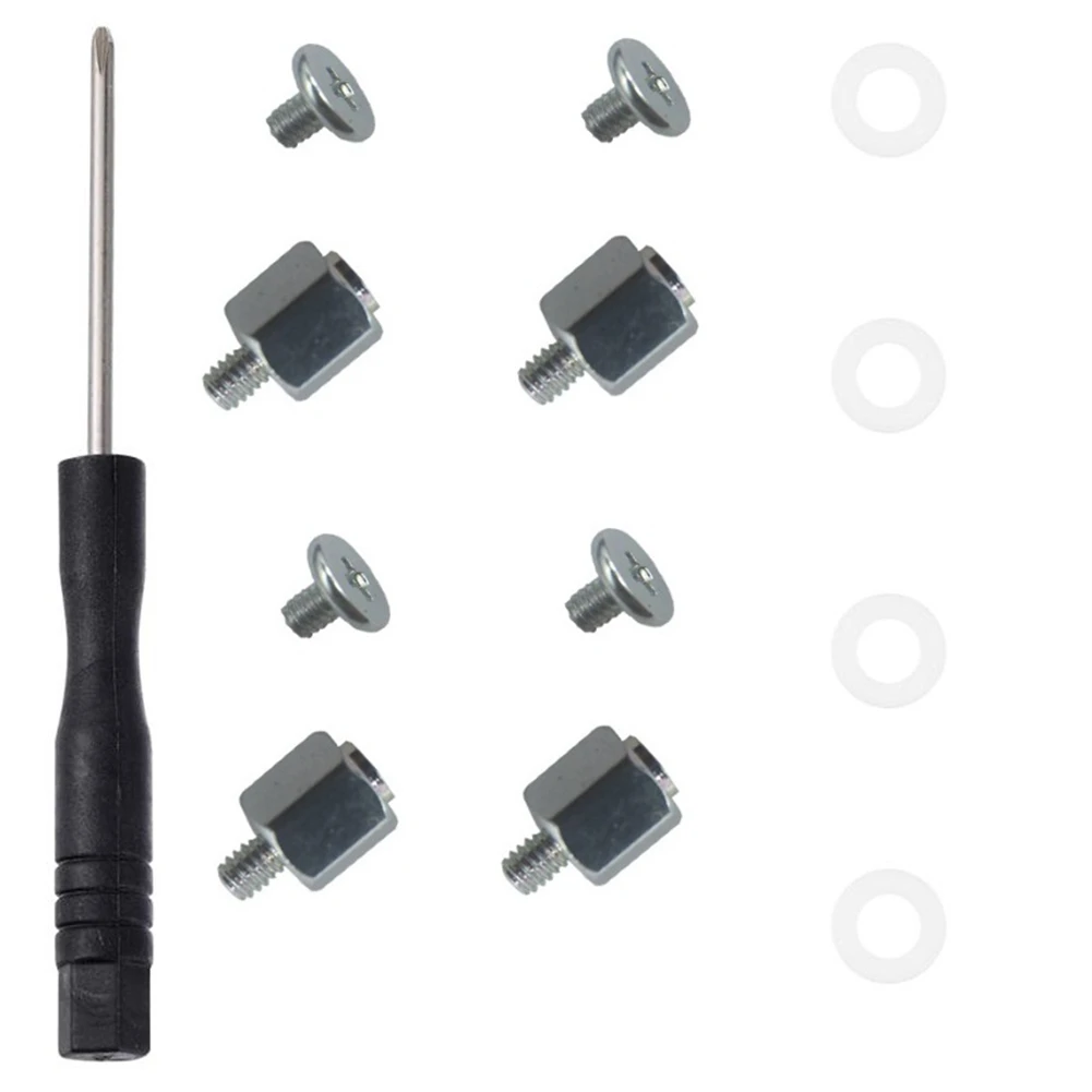 A40I 1Set M.2 SSD Screw Kit NGFF NVME SSD Standoff Mounting M.2 NGFF/NVMe Screw Set Stand Off Screw Hex Nut for A- M.2 SSD view 3